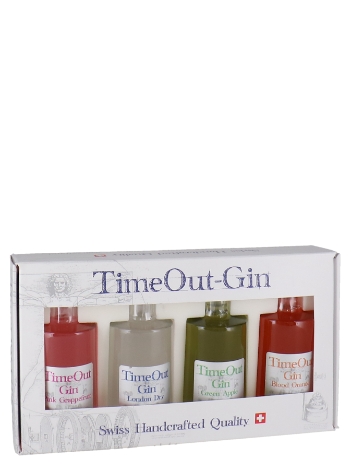 Gin Time Out Mini Set 4x5cl