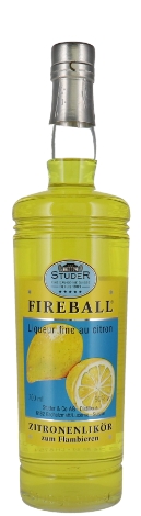 Fireball-Zitronenlikör