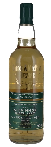 Glen Mhor 1980 Bottled 2002 für Fassbind Glen Mhor 1980 Bottled 2002 für Fassbind