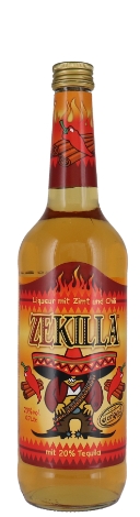 Zekilla Tequila mit Zimt und Chili