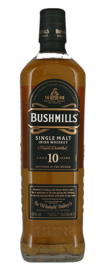 Bushmills 10 Years Irish Single Malt Whisky The Old Bushmills Distillery