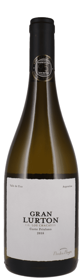 Gran Lurton Blanco Los Chacayes IG SLV Bodega Piedra Negra 2018